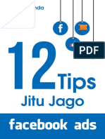 Ebook 12 Tips Jago Jualan Dengan Facebook Ads PDF