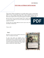 Guía de Inicio para Alterar Cartas Magic