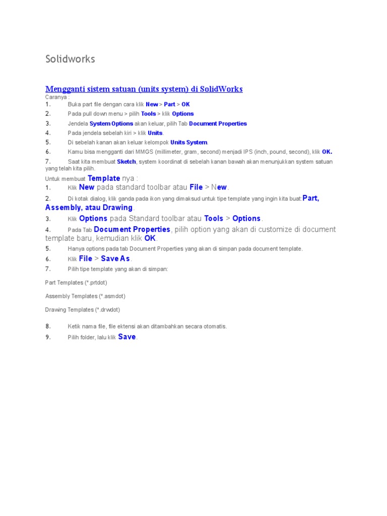 Solid Works | PDF