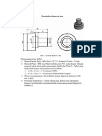 Perhitungan Membubut Diameter Luar