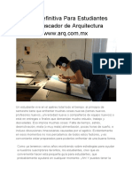 Guía Definitiva para Estudiantes de Buscador de Arquitectura