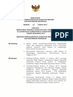 Surat Keputusan MENPANRB Tentang Kebutuhan Pegawai ASN