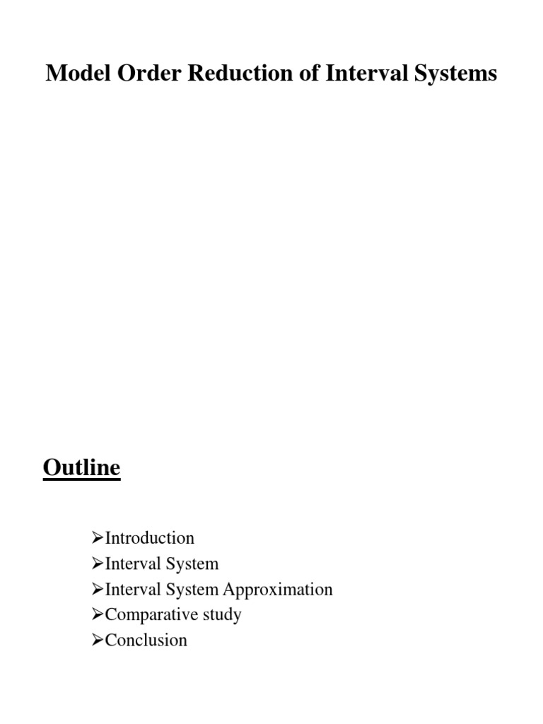 Model Order Reduction | PDF
