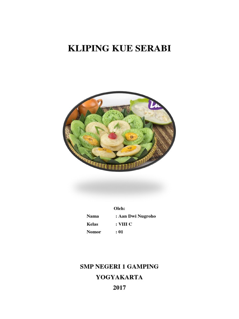 Kliping Kue Serabi