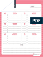 Monthly Planner Template for Organizing Your Schedule