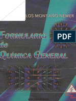 Formulario de Quimica General Montano PDF
