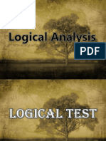 Logical Analysis