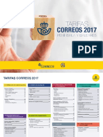 Tarifas Correos 2017