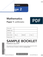 Ks2 Mathematics 2016 Sample Paper 1