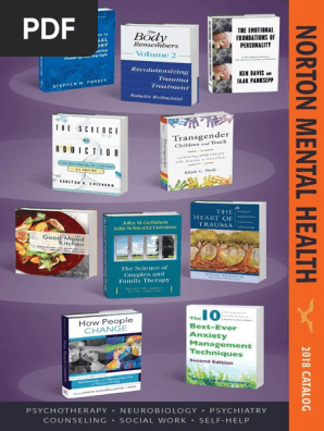 2018 Norton Mental Health Annual Catalog