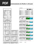 Dimensionamento de Perfis Metálicos NBR880-08