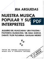 Nuestra Musica Popular y Sus Interpretes Jose Maria Arguedas PDF