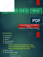 Dental Cement Guide