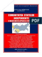 COMUNITATEA STATELOR INDEPENDENTE. O Mica Enciclopedie A Statelor - I. Marculet (Coord.) PDF