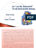 Presentacion de 2do. Grado EDUCACIÓN SEXUAL