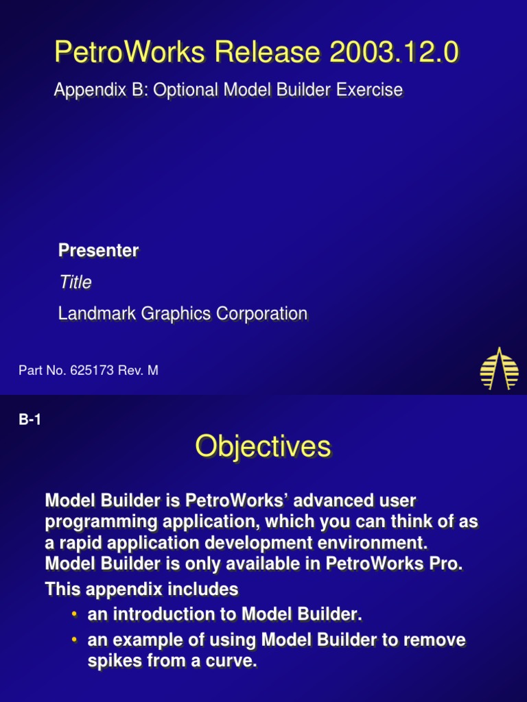 Model Builder Exercise Guide | PDF
