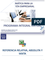 Referencias Relativas Absolutas y Mixtas