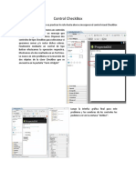 Ejercicio 4 Control CheckBox
