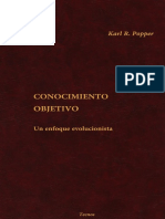 Popper Karl - Conocimiento Objetivo - Un Enfoque Evolucionista