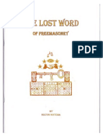 Hilton Hotema - The Lost Word of Freemasonry PDF