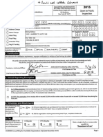 Barack Obama Foundation Annual Filing Statement New York 2015