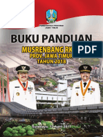 Buku Panduan Musrenbang RKPD Jatim 2018