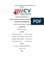 Informe de Laboratorio de Ensayo de Limite de Plástico y Limite Liquido