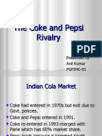 The Coke and Pepsi Rivalry