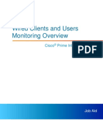 Wired Clients and Users Monitoring Overview: Cisco Prime Infrastructure 3.1
