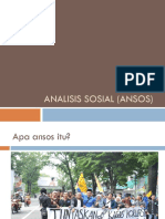Analisis Sosial (Ansos)