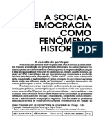 A Social Democracia Como Fenomino Historico