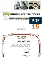 THMinggu 15 - TAWAF WADA DAN ZIARAH MADINAH PDF
