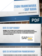 Integration Framework - SAP Hana