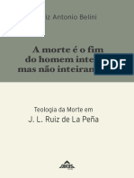 Belini A Morte é o Fim Do Homem mas não inteiramente em Ruiz de la Peña