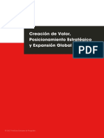 Creación de Valor, Posicionamiento Estratégico y Expansión Global