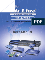 AirLive WL-5470AP Manual