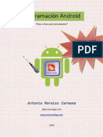 Programación Android Paso a Paso - Antonio Morales Carmona