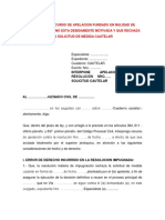 4.modelo de Recurso de Apelacion Fundado en Nulidad de Resolucion Que No Esta Debida