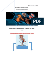Curso: Ciencias de La Salud.: Actividad 1. Cómo Se Mantienen Estables Las Condiciones Del Cuerpo