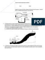 Examen Parcial de Operaciones Unitarias I