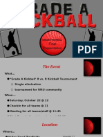Grade A Kickball Final Presenation