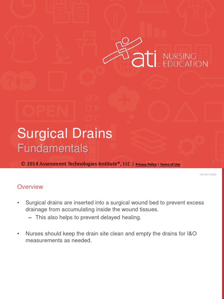 2014 PN Fundamental Surgical Drains PDF Wound Surgical Suture