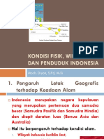 Kondisi Fisik Wilayah Indonesia