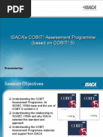 Isaca'S Cobit Assessment Programme (Based On COBIT 5)