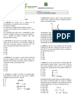 Lista 9 Termodinâmica