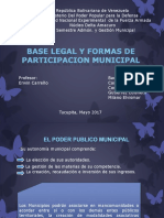 Bases Legales de La Participacion Municipal