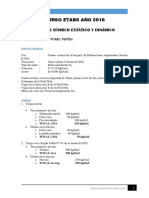 Guía para Curso ETABS PDF