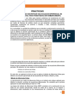 Método de diferencias finitas para discretizar ecuaciones diferenciales parciales (MDFEDP