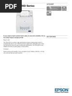 Epson TM U220D Series Datasheet