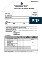 JPKPPT1009 (P1) - Borang Penilaian Pembentangan DKM & DLKM